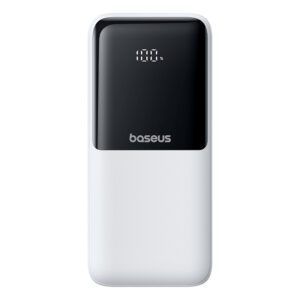 Powerbank Baseus Lipow 20000mAh 22,5W z dwoma wbudowanymi kablami z dodatkowym kablem Baseus Simple USB-A - USB-C 3A 20cm - białypol