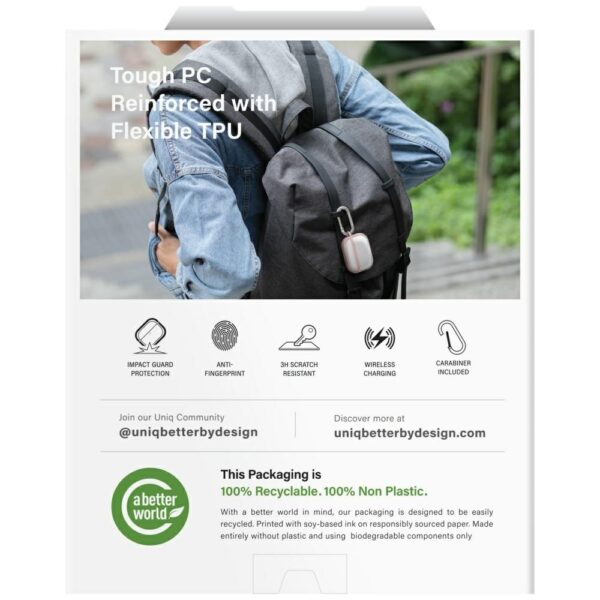 Uniq Veren Case for AirPods Pro 3 - Whiteeng