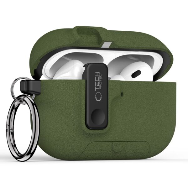 Tech-Protect Slim Hook Case for AirPods Pro 3 - Greeneng