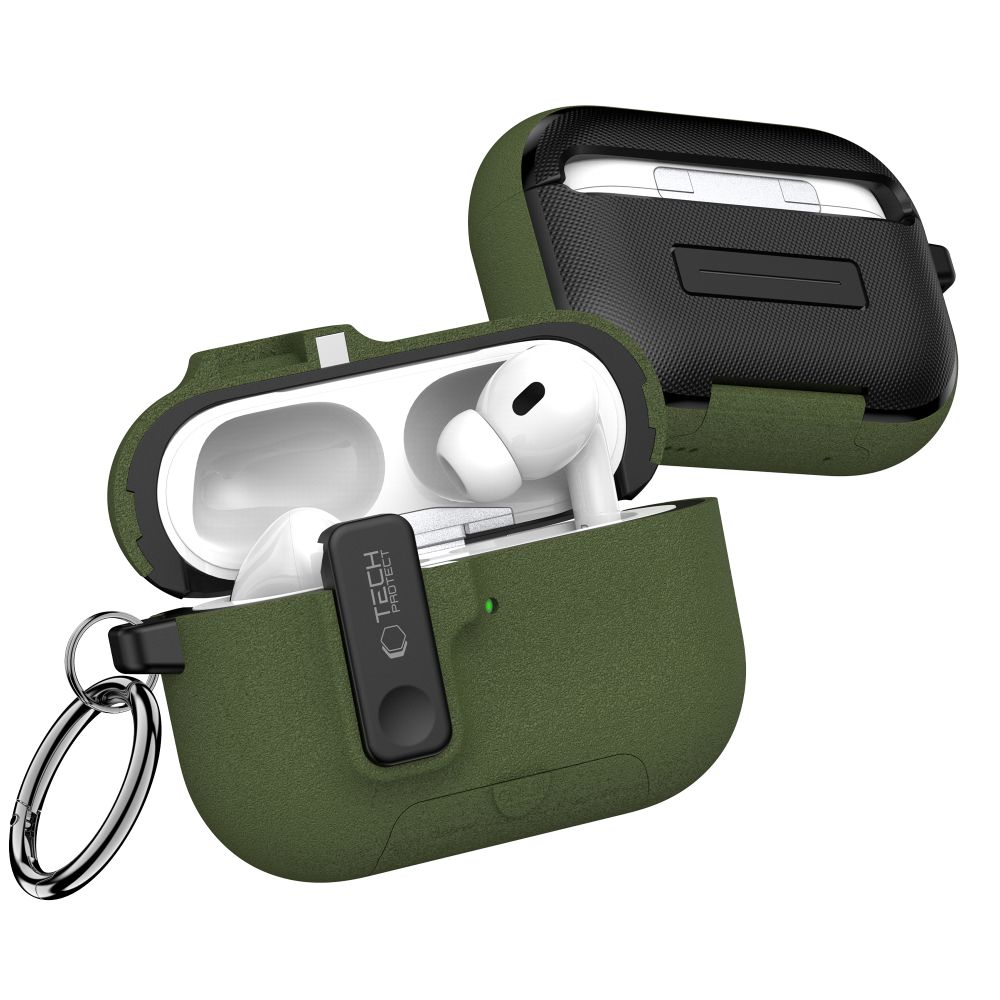 Tech-Protect Slim Hook Case for AirPods Pro 3 - Greeneng