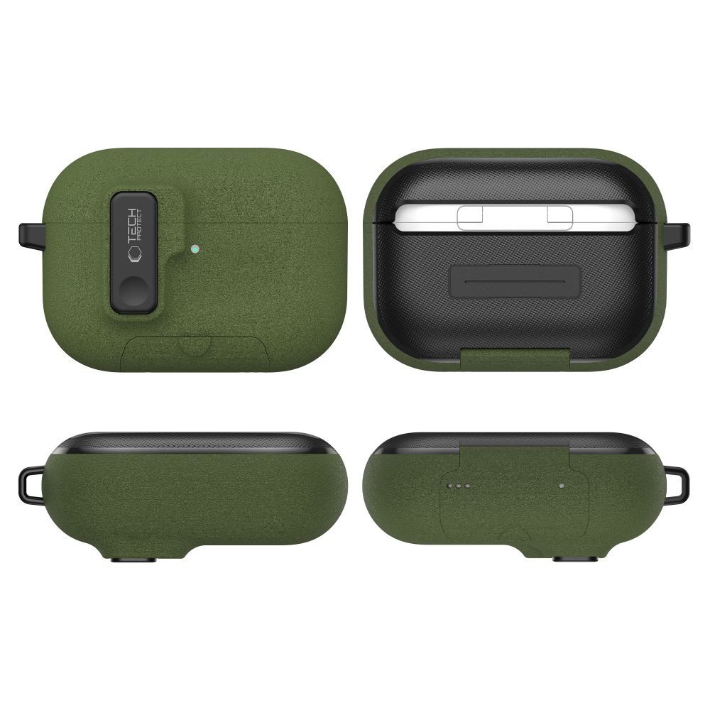 Tech-Protect Slim Hook Case for AirPods Pro 3 - Greeneng