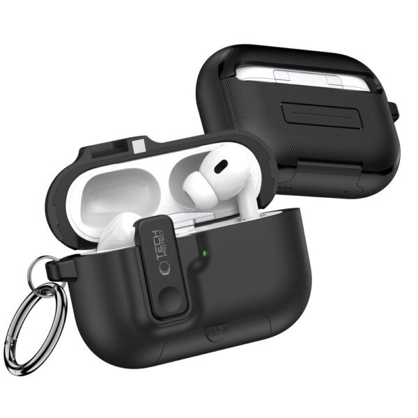 Tech-Protect Slim Hook Case for AirPods Pro 3 - Blackeng