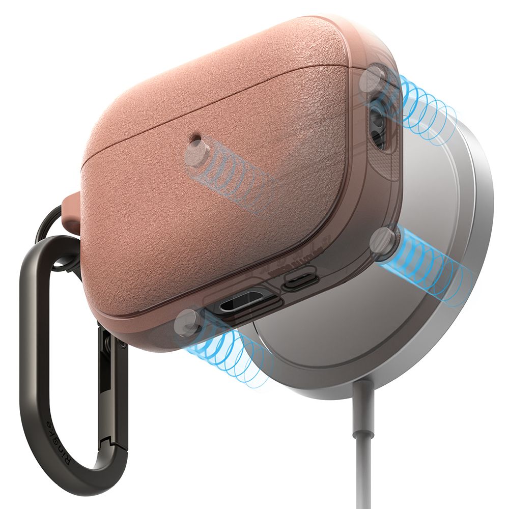 Ringke Onyx Magnetic MagSafe Case for AirPods Pro 3 - Pinkeng
