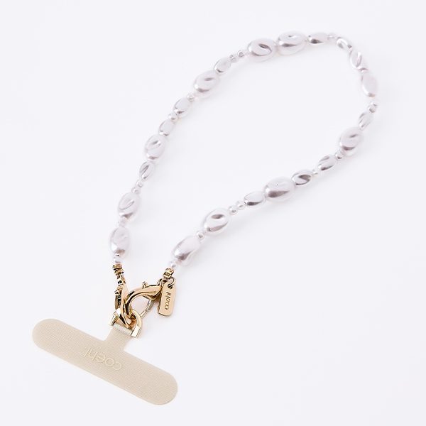 203703_2 Uniq Coehl Perla Handstrap Universal Phone Strap - Whiteeng