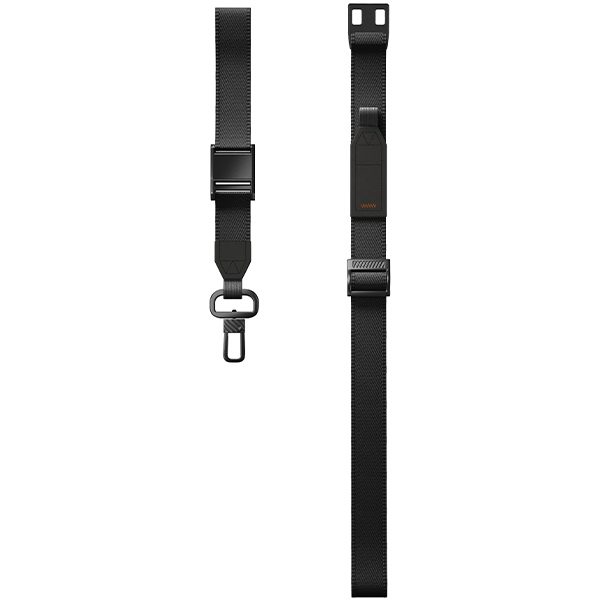Uniq Vista universal 2-in-1 phone lanyard - blackeng