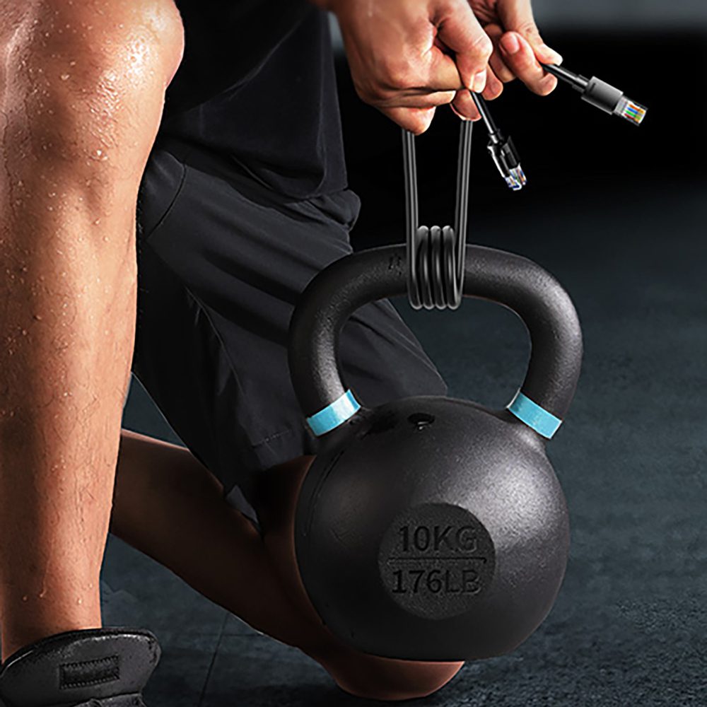 203827_6 Ugreen Cat6A UTP Ethernet Cable 10m - Blackeng