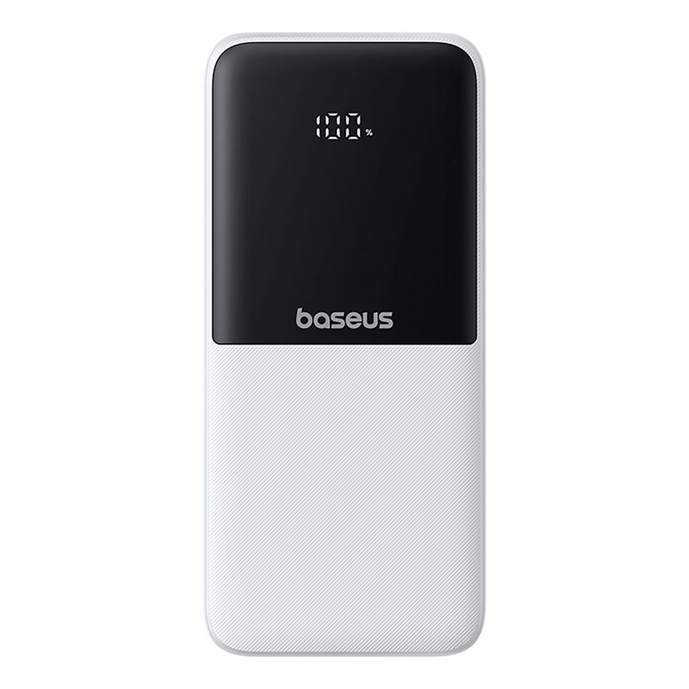 204277_2 Powerbank Baseus Lipow 10000mAh 22,5W z dwoma wbudowanymi kablami (z kablem Baseus Simple USB-A - USB-C 3A 20cm) - białypol
