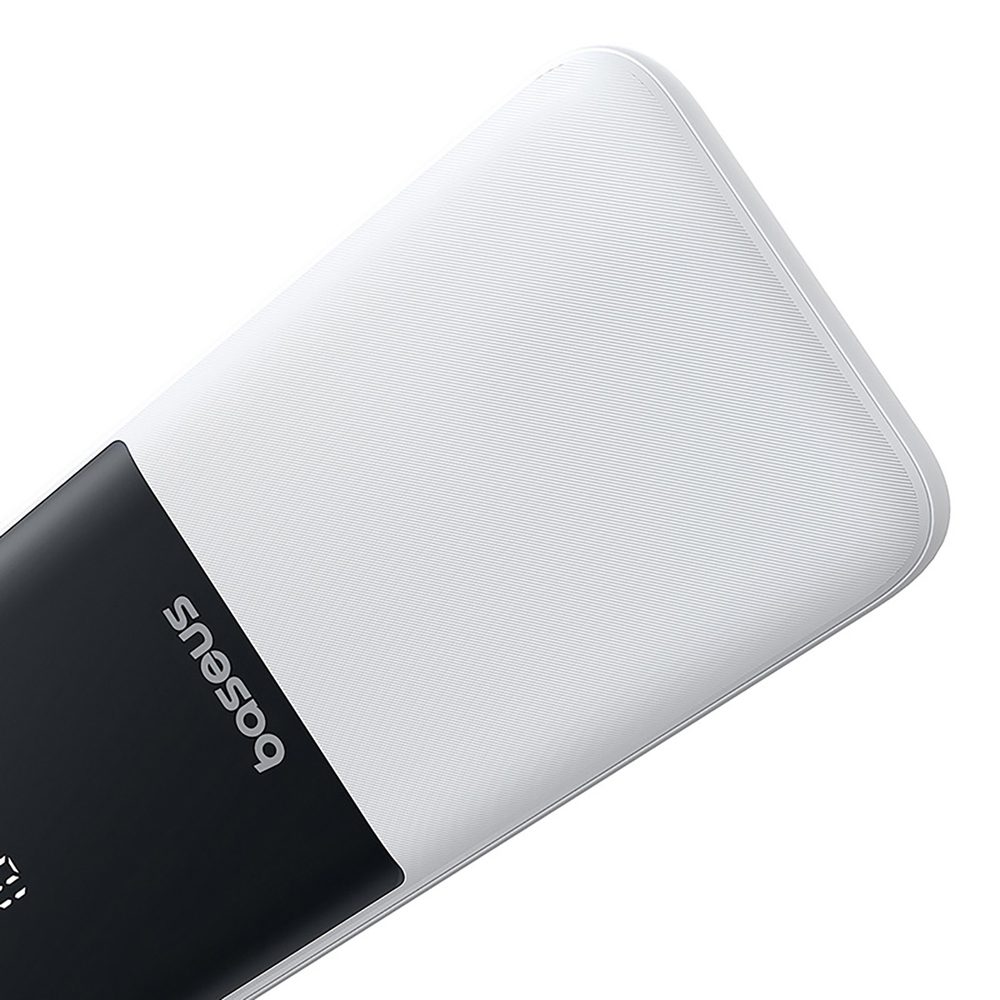 204277_4 Powerbank Baseus Lipow 10000mAh 22,5W z dwoma wbudowanymi kablami (z kablem Baseus Simple USB-A - USB-C 3A 20cm) - białypol