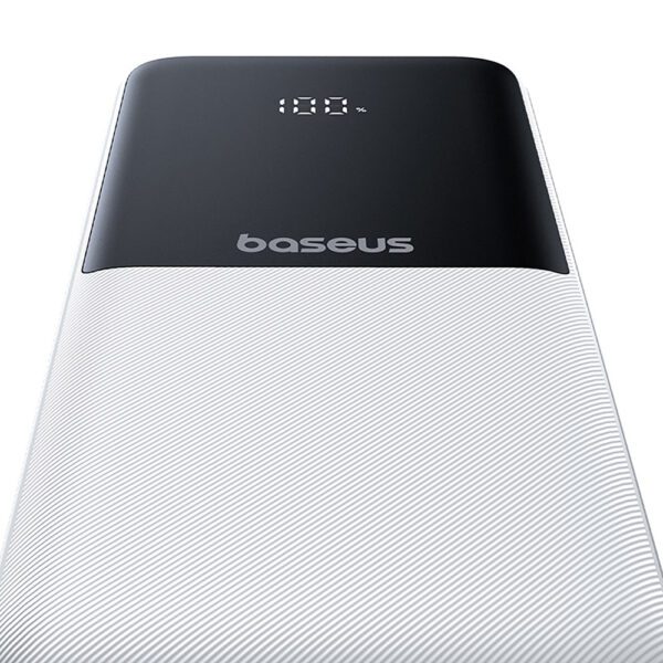 204277_6 Powerbank Baseus Lipow 10000mAh 22,5W z dwoma wbudowanymi kablami (z kablem Baseus Simple USB-A - USB-C 3A 20cm) - białypol