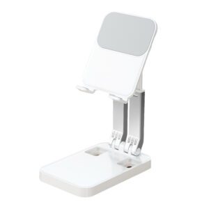 Folding phone stand for tablet (K15) - whiteeng