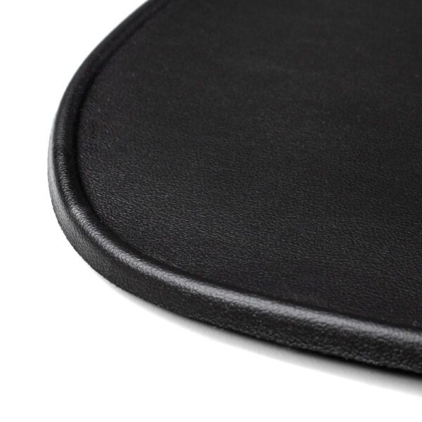 Ergonomic Mouse Pad and Wrist Rest Gel Eco Leather Large Anti-Slip - Blackeng