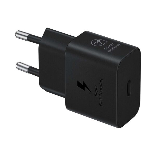 Samsung EP-T2510NBEGEU 25W SFC USB-C GaN wall charger - blackeng