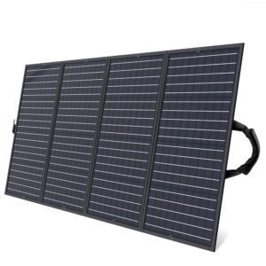 Choetech SC010 solar tourist charger, foldable, 160W - blackeng