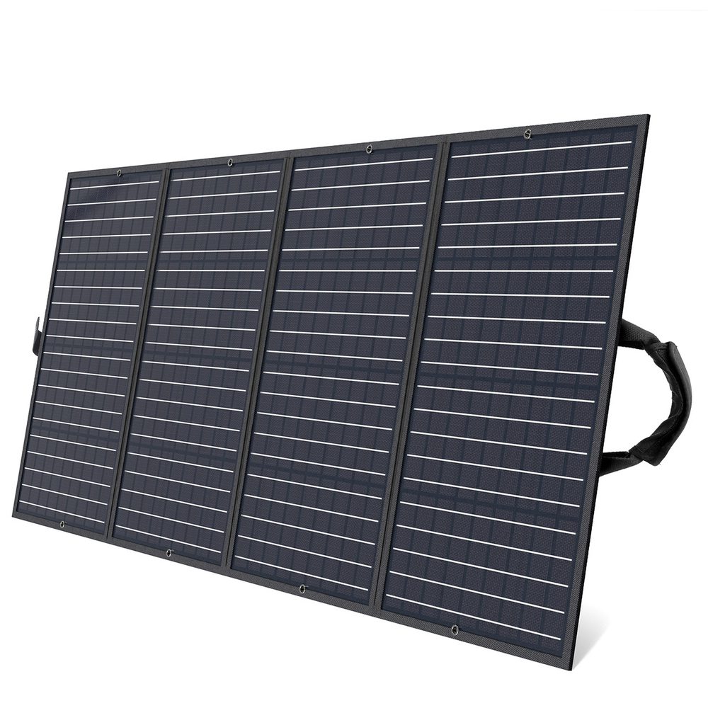 Choetech SC010 solar tourist charger, foldable, 160W - blackeng