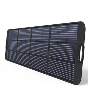 Choetech SC011 solar charger 200W portable solar panel - blackeng