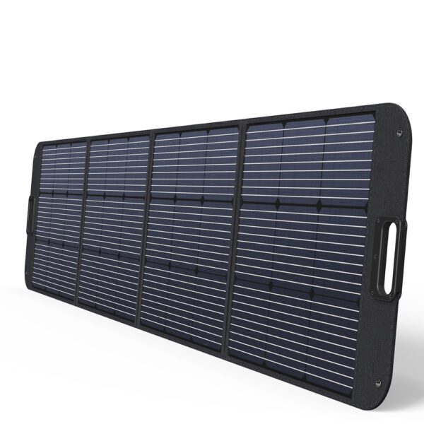 Choetech SC011 solar charger 200W portable solar panel - blackeng
