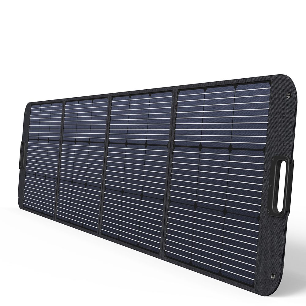 Choetech SC011 solar charger 200W portable solar panel - blackeng