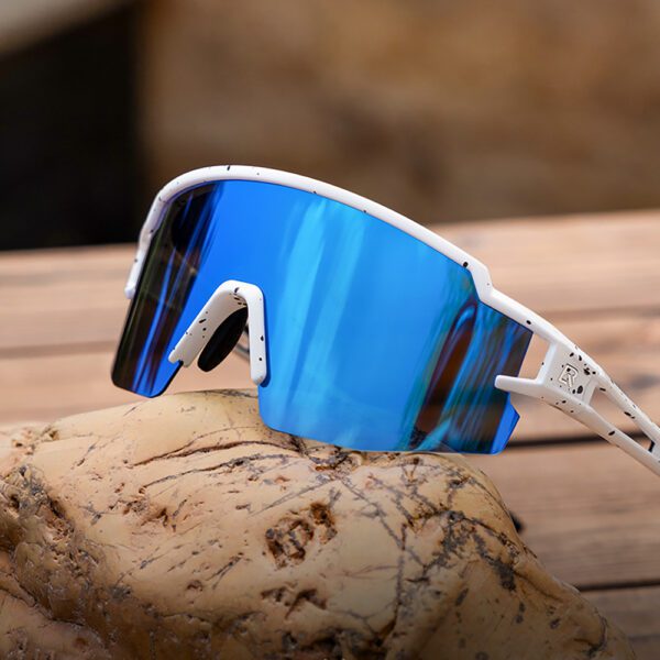 204326_12 Rockbros Kids Cycling Glasses, Polarized, UV Protection, Children's - Whiteeng