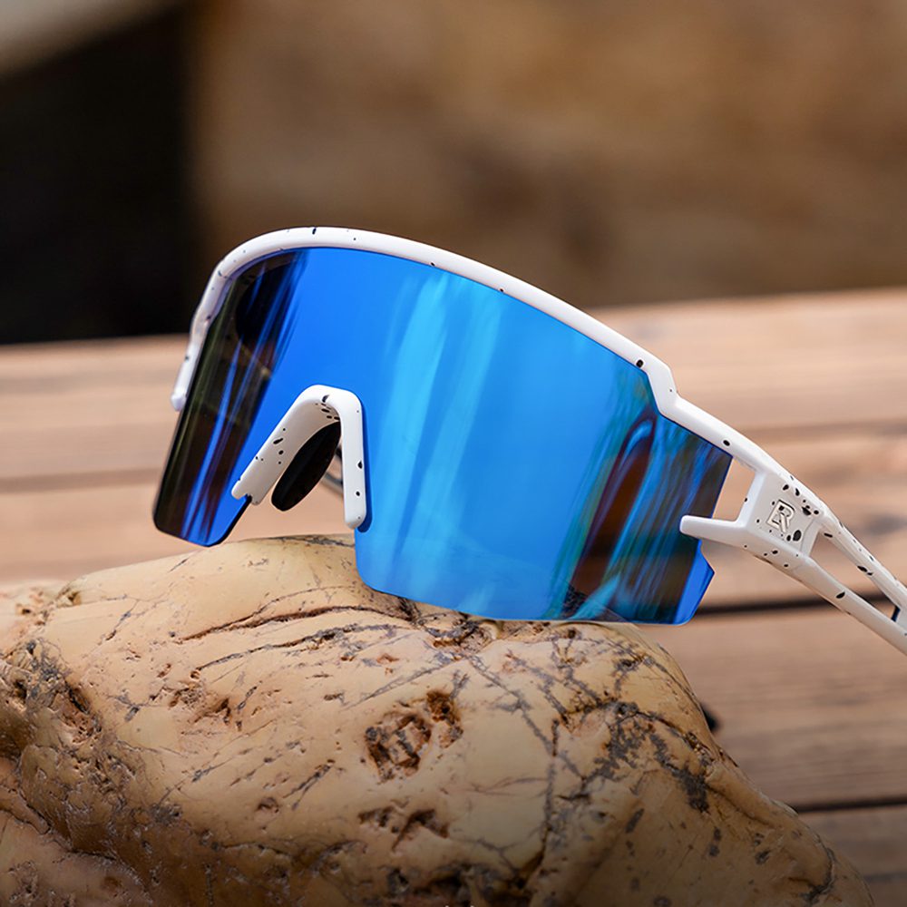 204326_12 Rockbros Kids Cycling Glasses, Polarized, UV Protection, Children's - Whiteeng