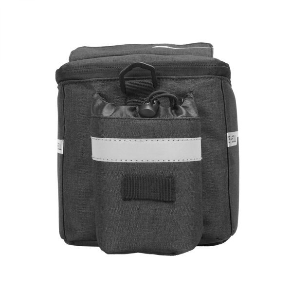 204327_7 WYA26Y0S Thermal Bike Pannier Bag with Shoulder Strap - Blackeng