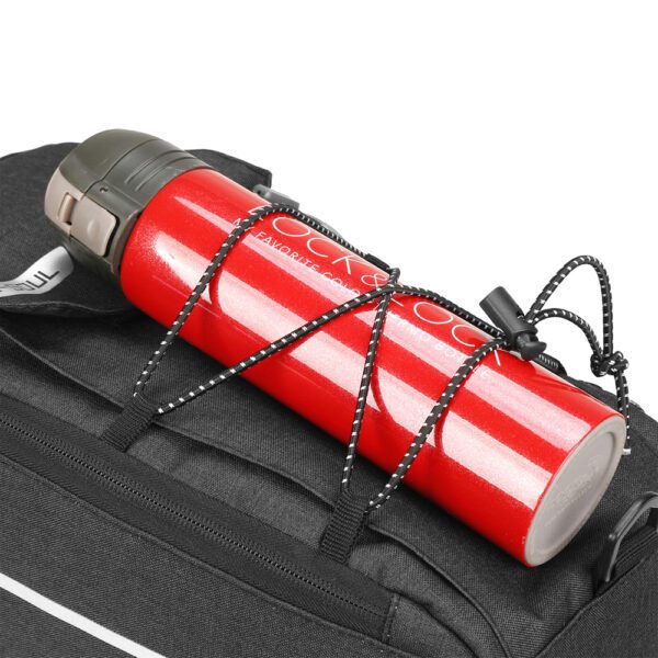 204327_9 WYA26Y0S Thermal Bike Pannier Bag with Shoulder Strap - Blackeng