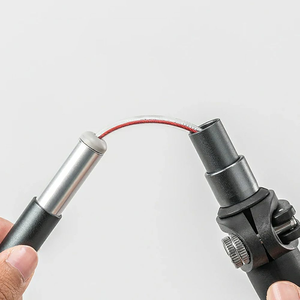 204329_7 Qunature Nordic Walking Trekking Pole Aluminum 110 - 130 cm 1 pc. - Browneng