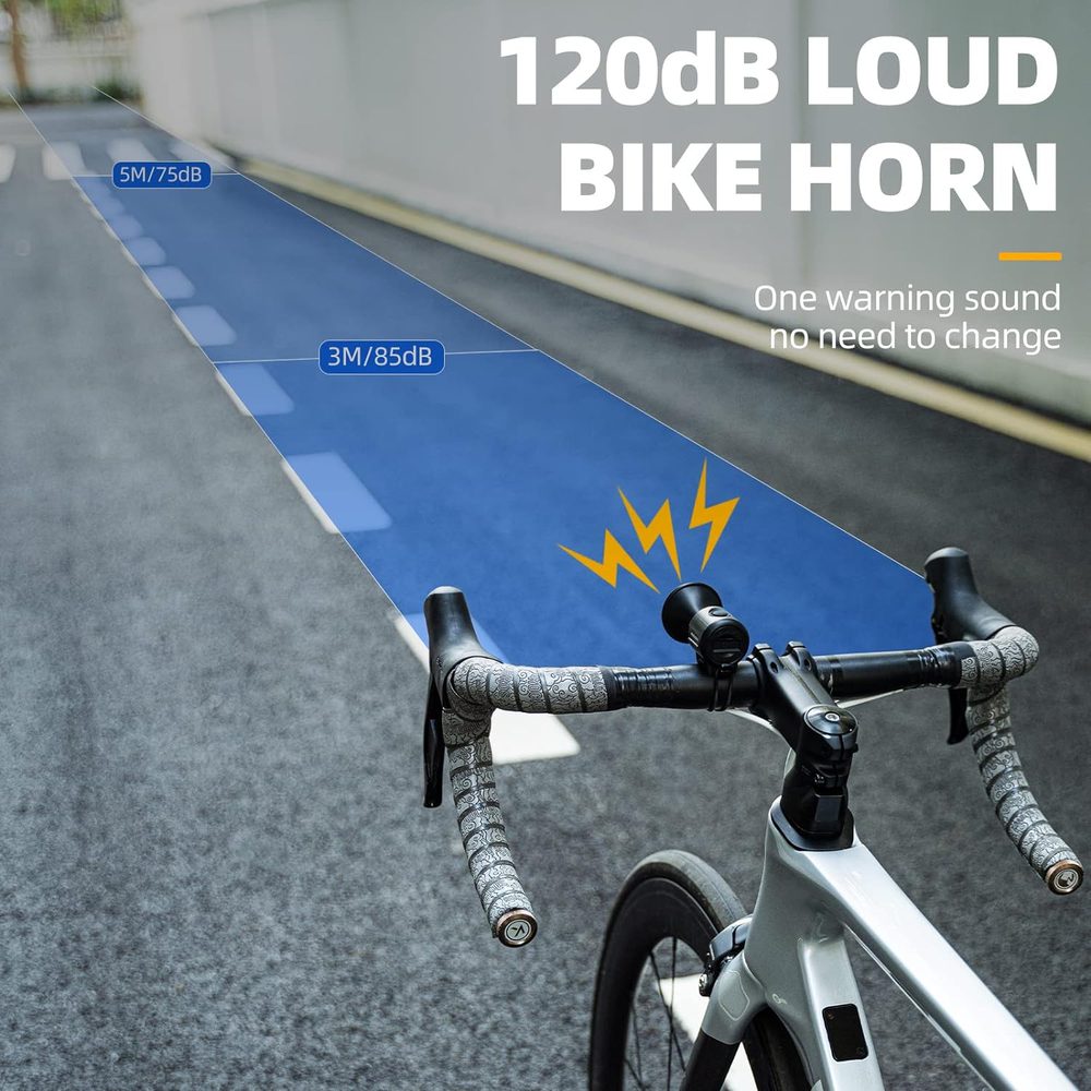 204334_4 Rockbros 34210002001 electronic bicycle bell - blackeng