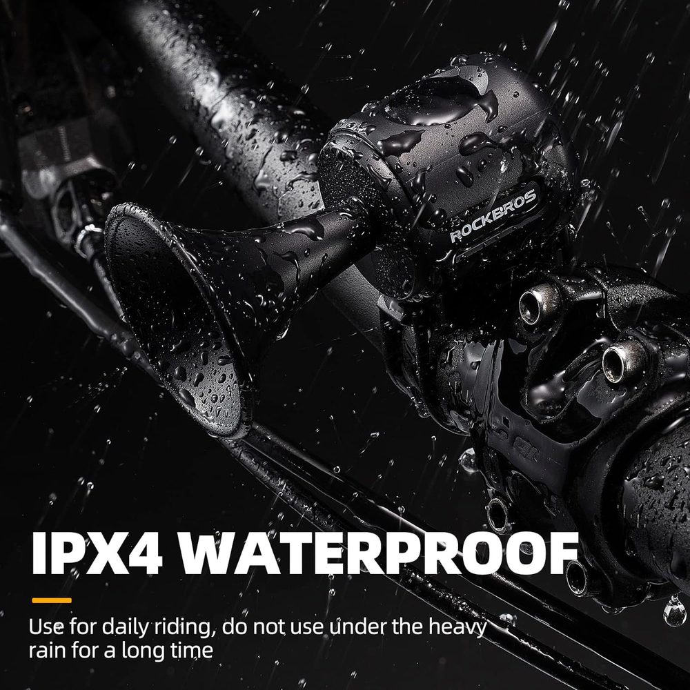 204334_5 Rockbros 34210002001 electronic bicycle bell - blackeng