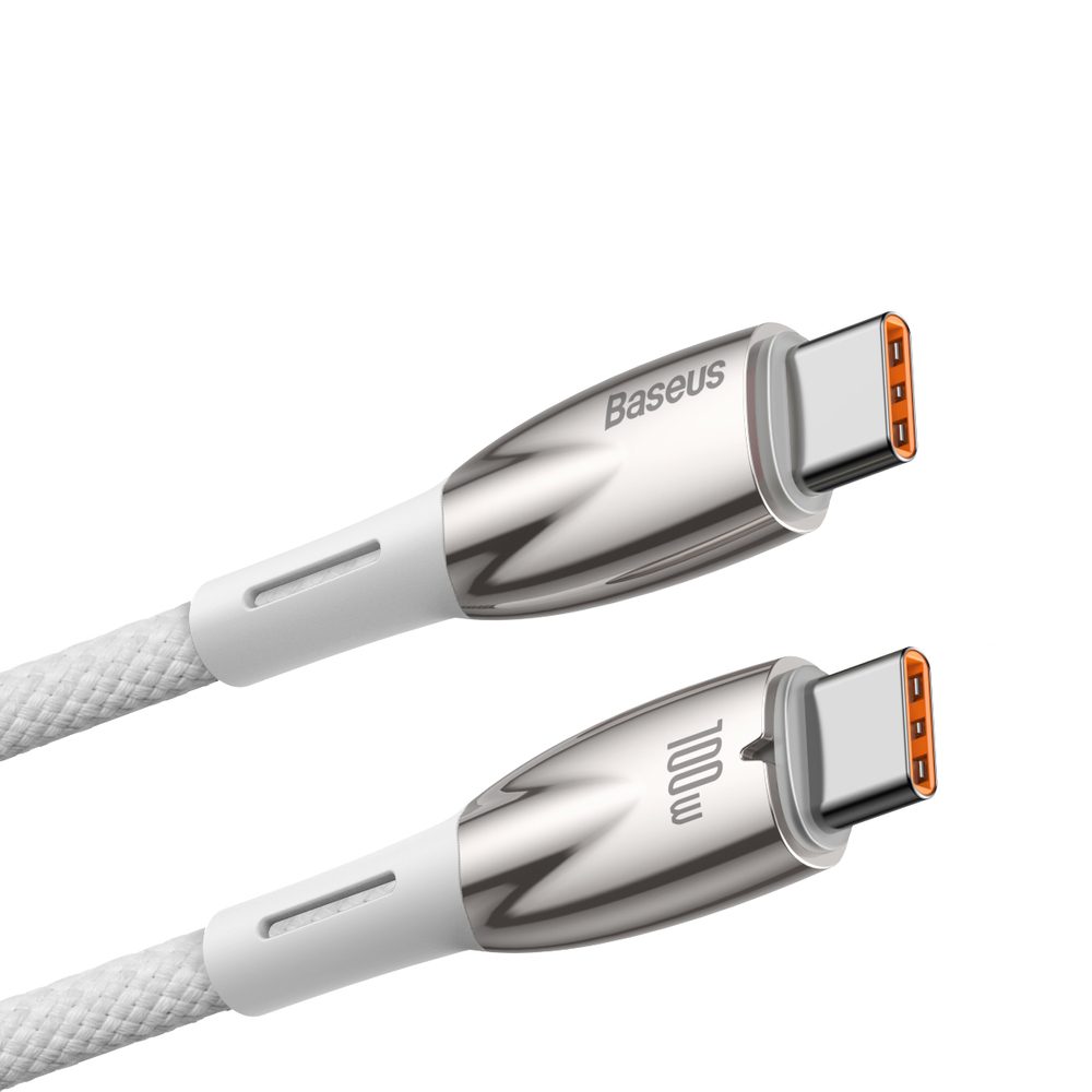 204354_2 Baseus CADH000802 USB-C - USB-C PD cable 100W 5A 480Mb/s 2m - whiteeng