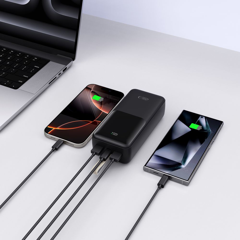 CREATOR: gd-jpeg v1.0 (using IJG JPEG v62), quality = 80 Powerbank Tech-Protect PB03 30000mAh 22.5W - blackeng