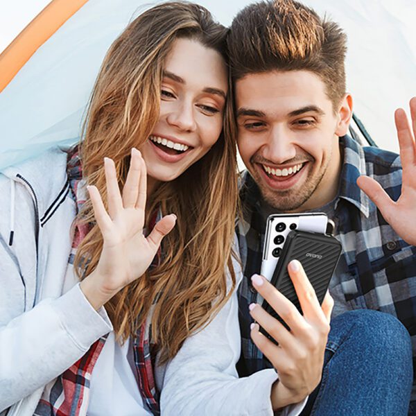 204540_8 Dudao K11 Pro 20000mAh Powerbank with Built-in Cables - Blackeng