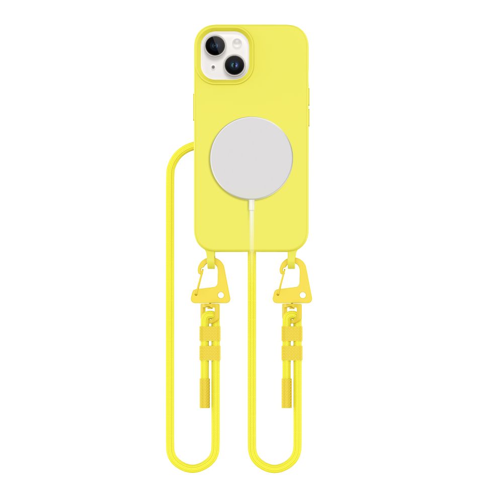 Tech-Protect Magnecklace MagSafe Case for iPhone 14 - Yelloweng