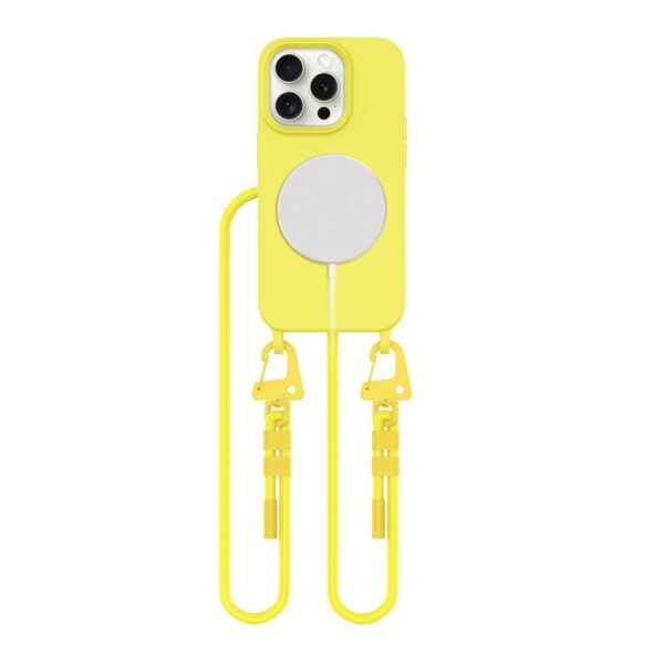 Tech-Protect Magnecklace MagSafe Case for iPhone 14 Pro - Yelloweng