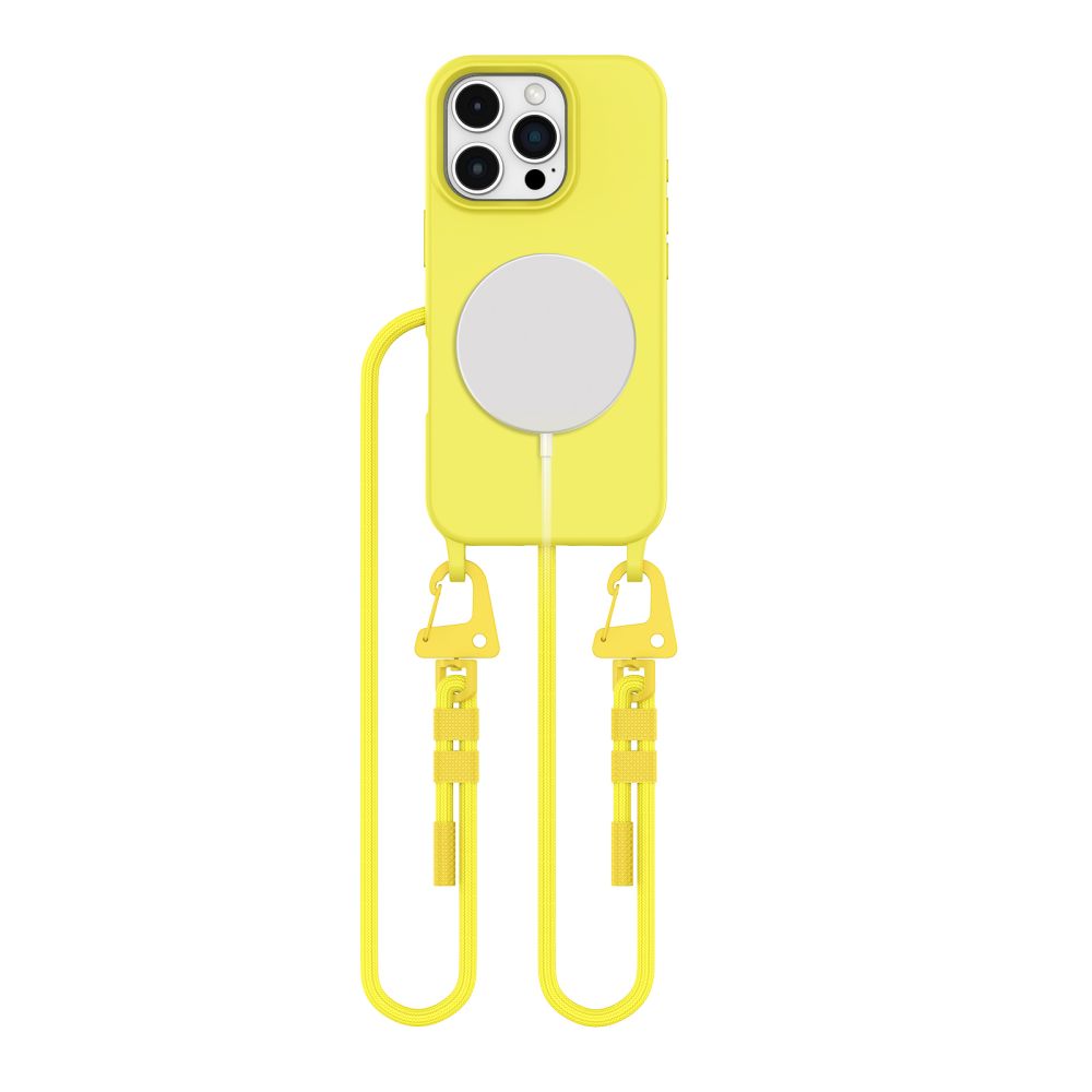 Tech-Protect Magnecklace MagSafe Case for iPhone 16 Pro - Yelloweng