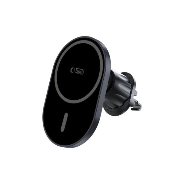 Tech-Protect mm15W-V6 Magnetic MagSafe Car Holder for Cockpit/Windshield/Air Vent - Blackeng