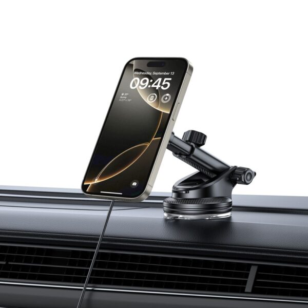 CREATOR: gd-jpeg v1.0 (using IJG JPEG v62), quality = 80 Tech-Protect mm15W-V5 Magnetic MagSafe Car Holder for Cockpit/Windshield/Air Vent - Blackeng