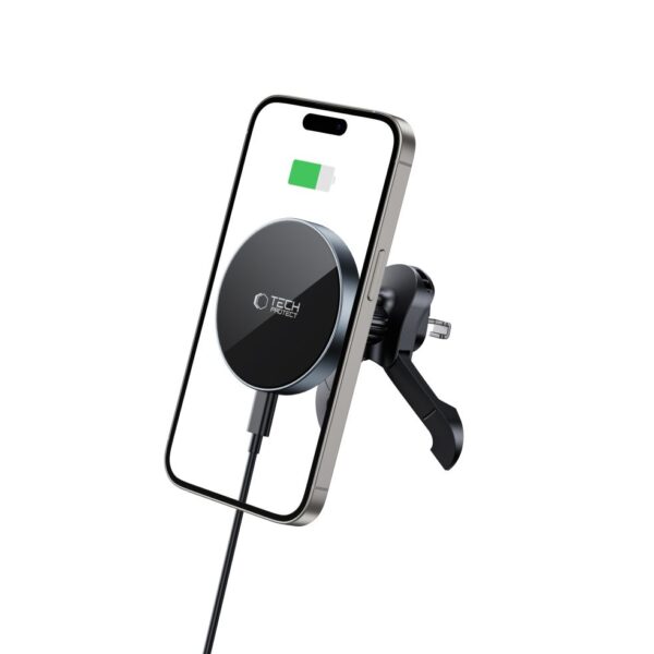 Tech-Protect mm15W-V5 Magnetic MagSafe Car Air Vent Mount - Blackeng
