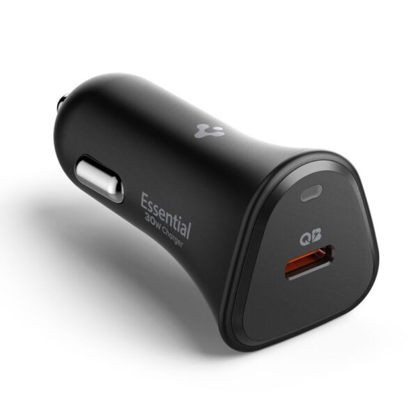 Spigen Essential EV301 30W Car Charger - Blackeng
