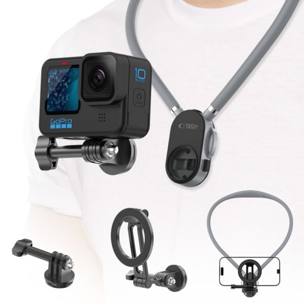 CREATOR: gd-jpeg v1.0 (using IJG JPEG v62), quality = 80 Tech-Protect AC200 Magnetic MagSafe Mount for Phone, GoPro, DJI - Grayeng