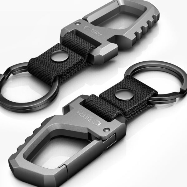 Tech-Protect Slidelock Keychain - Black and Grayeng