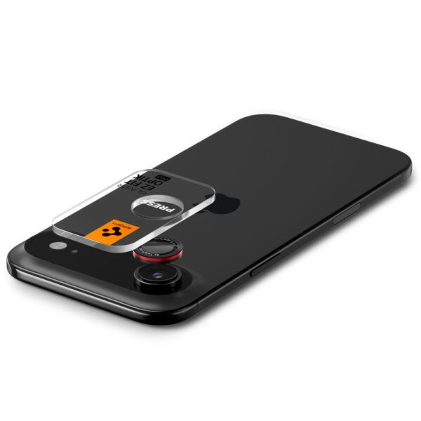 Spigen Optik Pro L-Series 2-pack iPhone Air Lens Glass - Black and Redeng