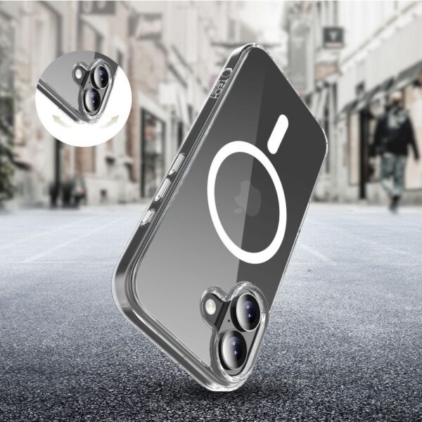 Tech-Protect Flexair Hybrid CC MagSafe Case for iPhone 17 - Cleareng