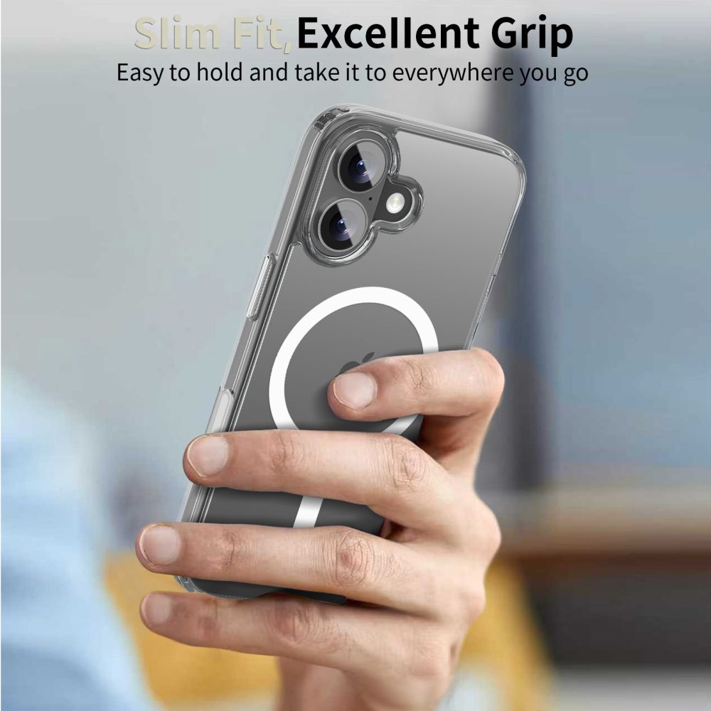 Tech-Protect Flexair Hybrid CC MagSafe Case for iPhone 17 - Cleareng