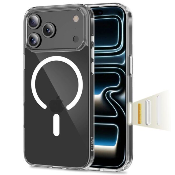 Tech-Protect Flexair Hybrid CC MagSafe Case for iPhone 17 Pro - Cleareng