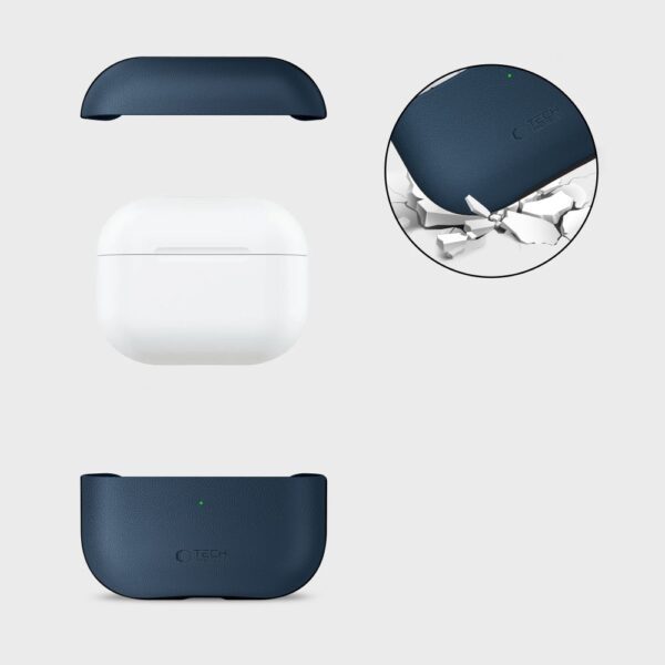 Tech-Protect NaturalFit Case for AirPods Pro 3 - Navy Blueeng