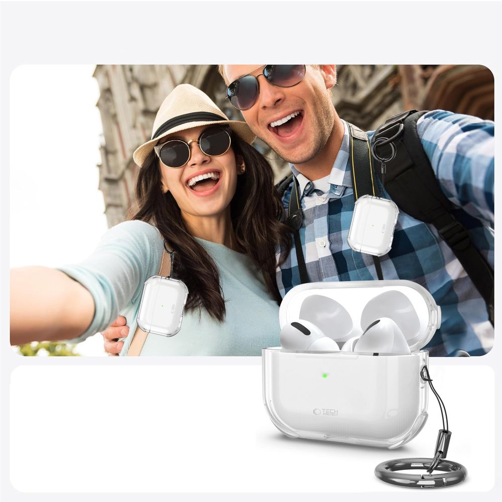 Tech-Protect Bounce Case for AirPods Pro 3 - Cleareng