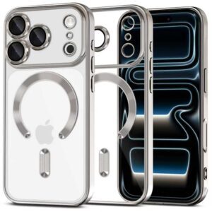 Tech-Protect MagFlex MagSafe case for iPhone 17 Pro - transparent silvereng
