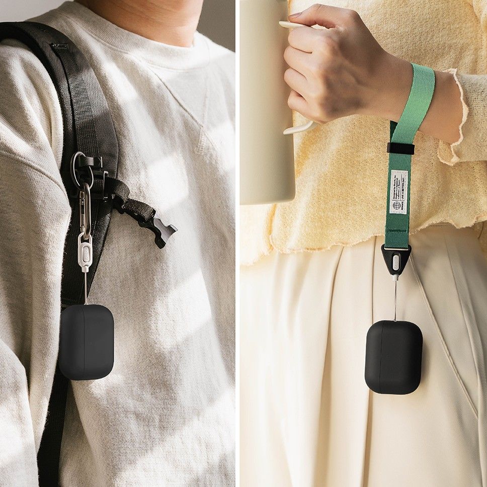 Ringke Silicone Case for AirPods Pro 3 - Blackeng