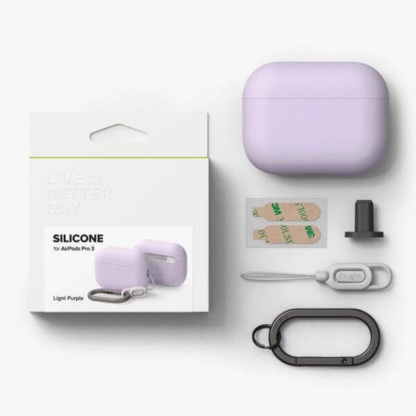 Ringke Silicone Case for AirPods Pro 3 - Purpleeng