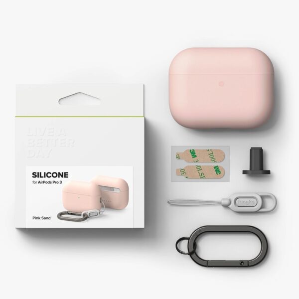 Ringke Silicone Case for AirPods Pro 3 - Pinkeng